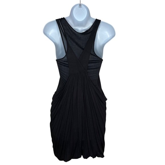 Development By Erica Davies-Black Viscose Dress Size S Womens USA Made - Picture 2 of 5